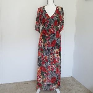 Floral Boho Maxi Dress